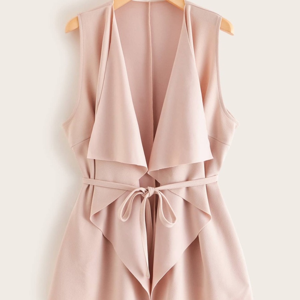 Lightweight vest cardigan XS